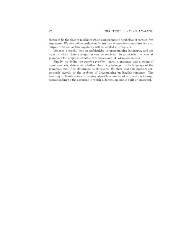 Compiler Design: Theory, Tools, and Examples - Page 92